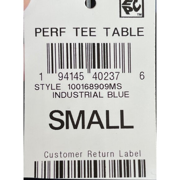 Lot of 2 Style &Co. Womens Small  V-Neck Sleeveless Tank Tops solid blue and sun - Picture 4 of 7